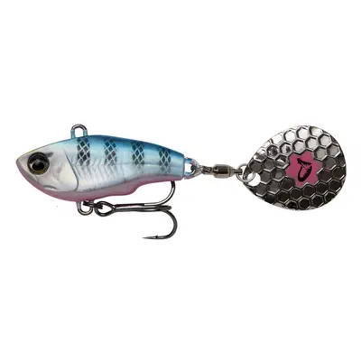 Savage gear fat tail spin sinking blue silver pink - 5,5 cm 9 g