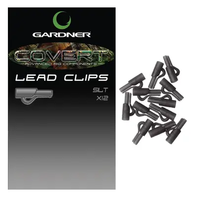 Gardner klip na boční olovo covert lead clip c-thru-c-thru brown