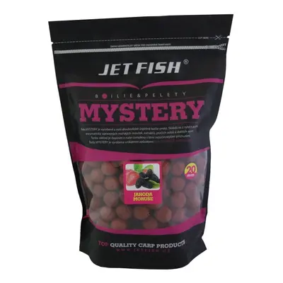 Jet fish boilie mystery jahoda moruše - 220 g 16 mm