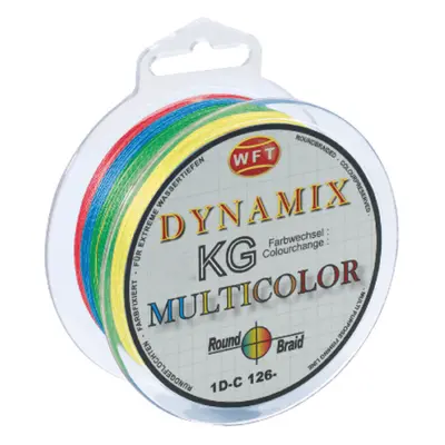 Wft splétaná šňůra round dynamix kg multicolor 300 m - 0,16 mm 14 kg