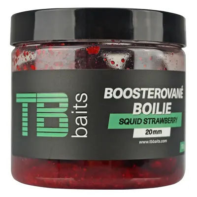 Tb baits boosterované boilie squid strawberry 120 g - 16 mm