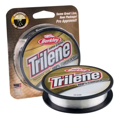 Berkley fluorocarbon trilene leader čirý 25 m - 0,18 mm 2,3 kg