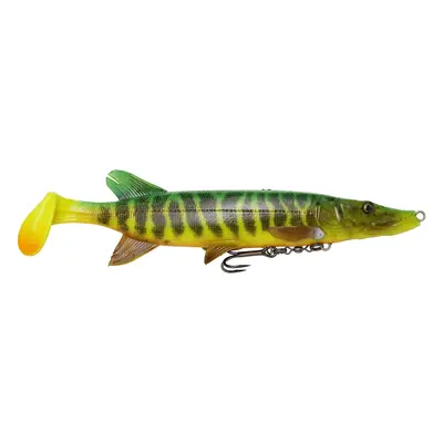 Savage gear gumová nástraha 4d pike shad ss fire tiger 20 cm 65 g