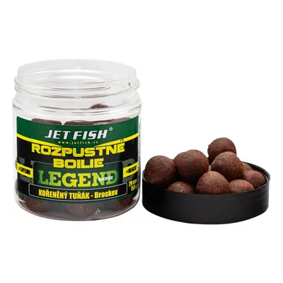 Jet fish rozpustné boilie legend range kořeněný tuňák broskev 250 ml - 20 mm