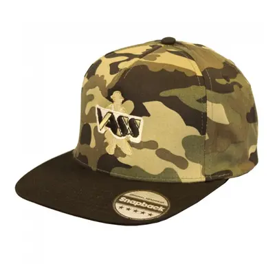 Vass kšiltovka snapback camo with black peak