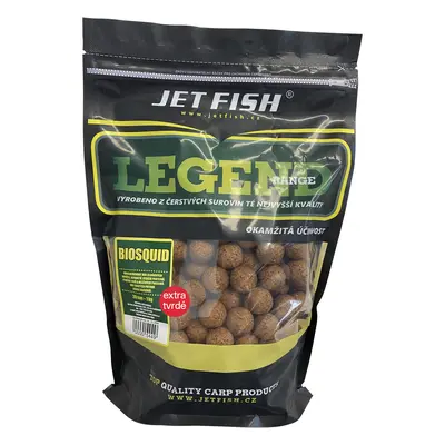 Jet fish extra tvrdé boilie legend range biosquid 250 g - 20 mm