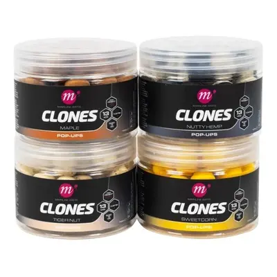 Mainline plovoucí boilies clones pop ups 13 mm 150 ml nutty hemp