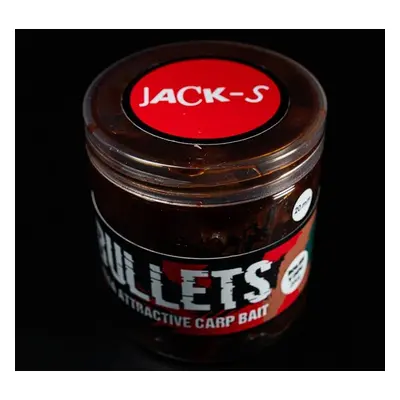 G.b.u. dipované boilies bullets jack-s 200 g - 24 mm