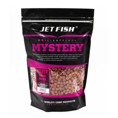 Jet fish mystery pelety 8 mm 1 kg-jahoda/moruše