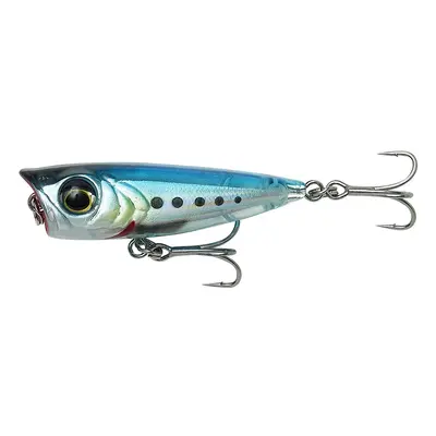 Savage gear wobler 3d minnow popper ghost sardine - 4,3 cm 4 g