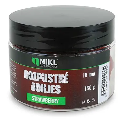 Nikl rozpustné boilies strawberry 150 g - 14 mm