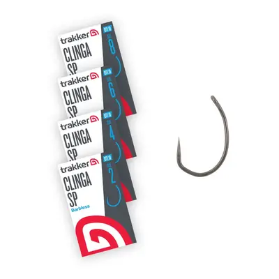 Trakker háčky clinga sp hooks barbless - velikost 4