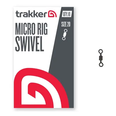 Trakker obratlík micro rig swivel velikost 20 10 ks