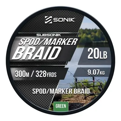 Sonik šňůra spod marker braid 300 m 0,18 mm 9,07 kg