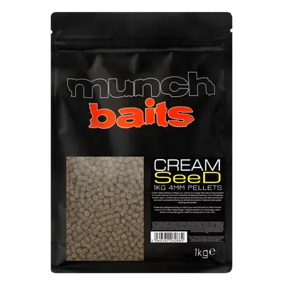 Munch baits pelety cream seed pellet - 1 kg 4 mm