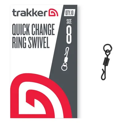 Trakker obratlík qc ring swivel velikost 8 10 ks