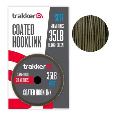 Trakker návazcová šňůra soft coated hooklink 20 m - 35 lb 15,9 kg