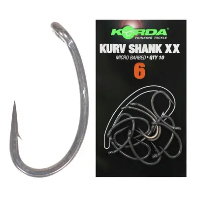 Korda háčky kurv shank xx 10 ks - velikost 4