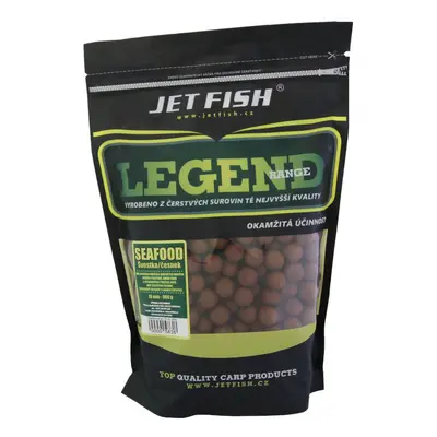 Jet fish boilie legend range seafood + švestka / česnek-1 kg 20 mm