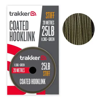 Trakker návazcová šňůra stiff coated hooklink 20 m - 25 lb 11,3 kg