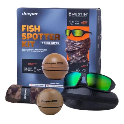 Deeper nahazovací sonar chirp+2 fish spotter kit