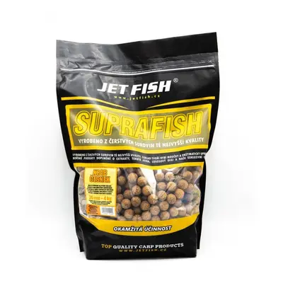 Jet fish boilie supra fish 4 kg economy - krab česnek 20 mm