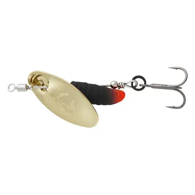 Savage gear třpytka grub spinners gold black - #1 3,8 g