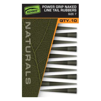 Fox převleky edges naturals power grip naked line tail rubbers size 7 10 ks