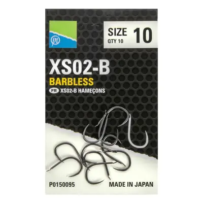 Preston innovations háčky xs02-b hooks - velikost háčku 14