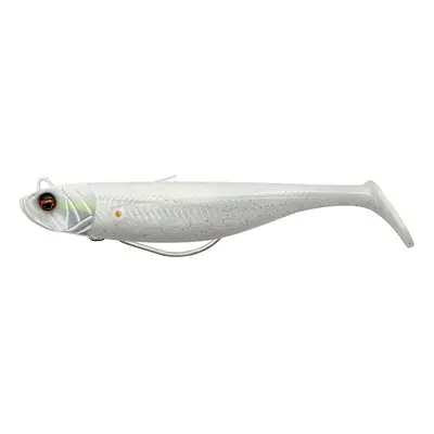 Savage gear gumová nástraha minnow weedless white pearl silver - 12 cm 28 g