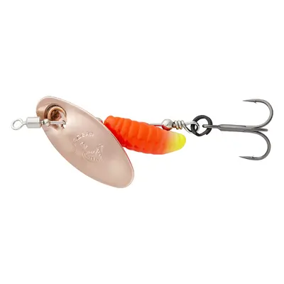 Savage gear třpytka grub spinners copper red yellow - #0 2,2 g