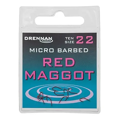 Drennan háčky red maggot - velikost 20