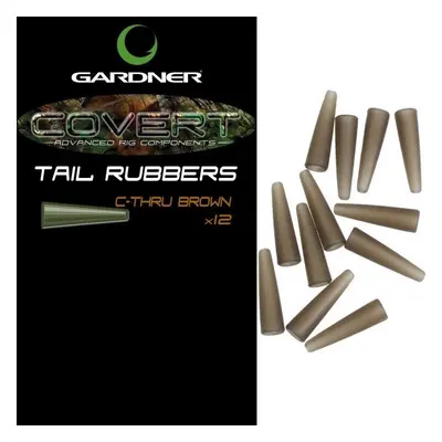 Gardner převleky covert tail rubbers-trans. hnědá