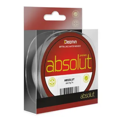 Delphin vlasec absolut čirá 150 m-průměr 0,18 mm / nosnost 6,9 lb