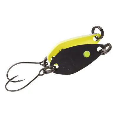 Spro plandavka trout master incy spoon black yellow - 2,5 g