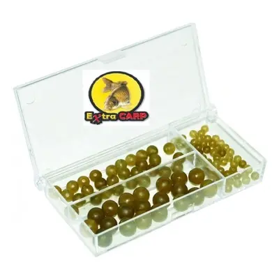 Extra carp gumové korálky rubber beads set 100 ks