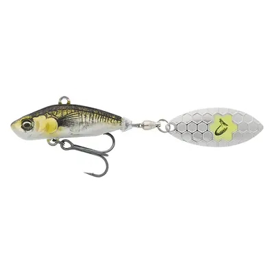 Savage gear 3d sticklebait tailspin sinking green silver ayu - 7,3 cm 13 g