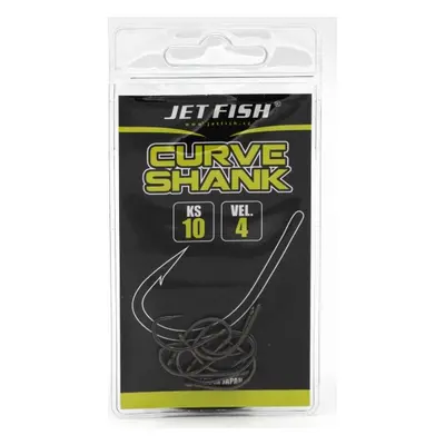 Jet fish háčky curve shank 10 ks - 4