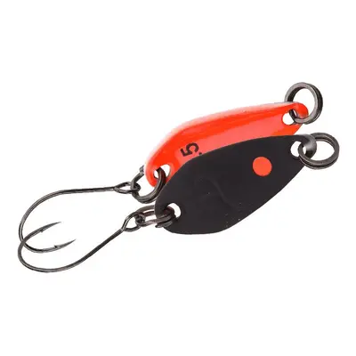 Spro plandavka trout master incy spoon black orange - 1,5 g