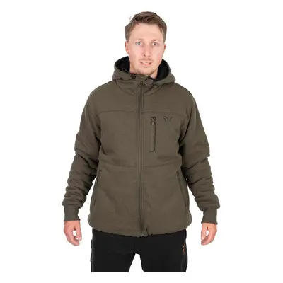 Fox bunda collection sherpa jacket green black - l