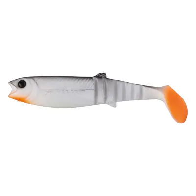 Savage gear gumová nástraha cannibal shad bulk white/black - 15 cm 33 g