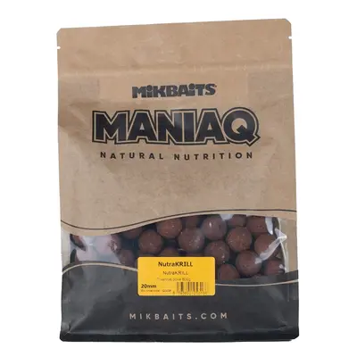 Mikbaits boilie maniaq nutrakrill - 2,5 kg 20 mm