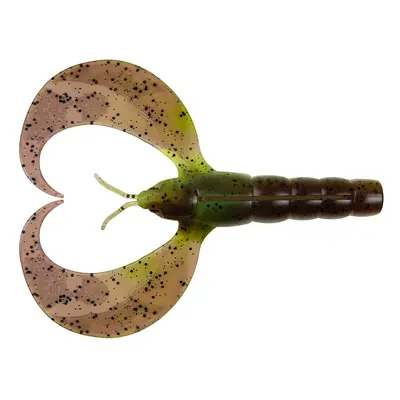 Fox rage gumová nástraha mega craw green pumpkin uv - 20 cm