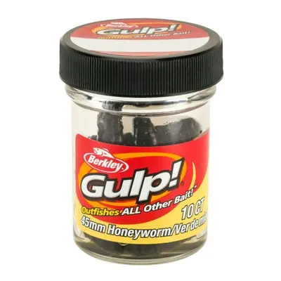 Berkley umělé nástrahy gulp honey worm-black 4,5 cm