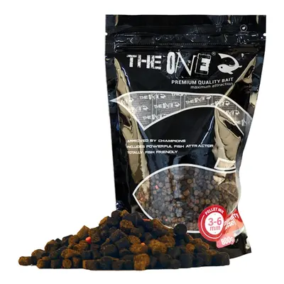 The one pellet mix strawberry mussel 800 g - 3-6 mm