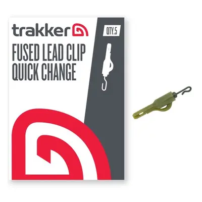 Trakker závěsky fused lead clip quick change 5 ks