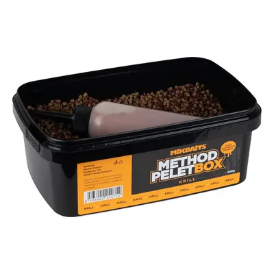 Mikbaits method pelet box 400 g + 120 ml activator - krill