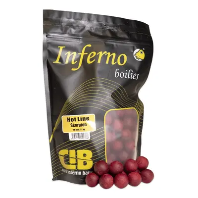 Carp inferno boilies hot line škorpion - 1 kg 24 mm