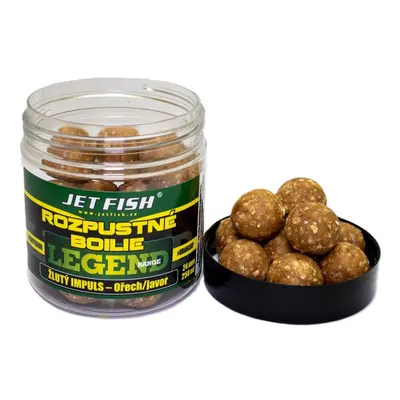 Jet fish rozpustné boilie legend range žlutý impuls ořech javor 250 ml - 24 mm