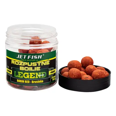 Jet fish rozpustné boilie legend range robin red brusinka 250 ml - 20 mm